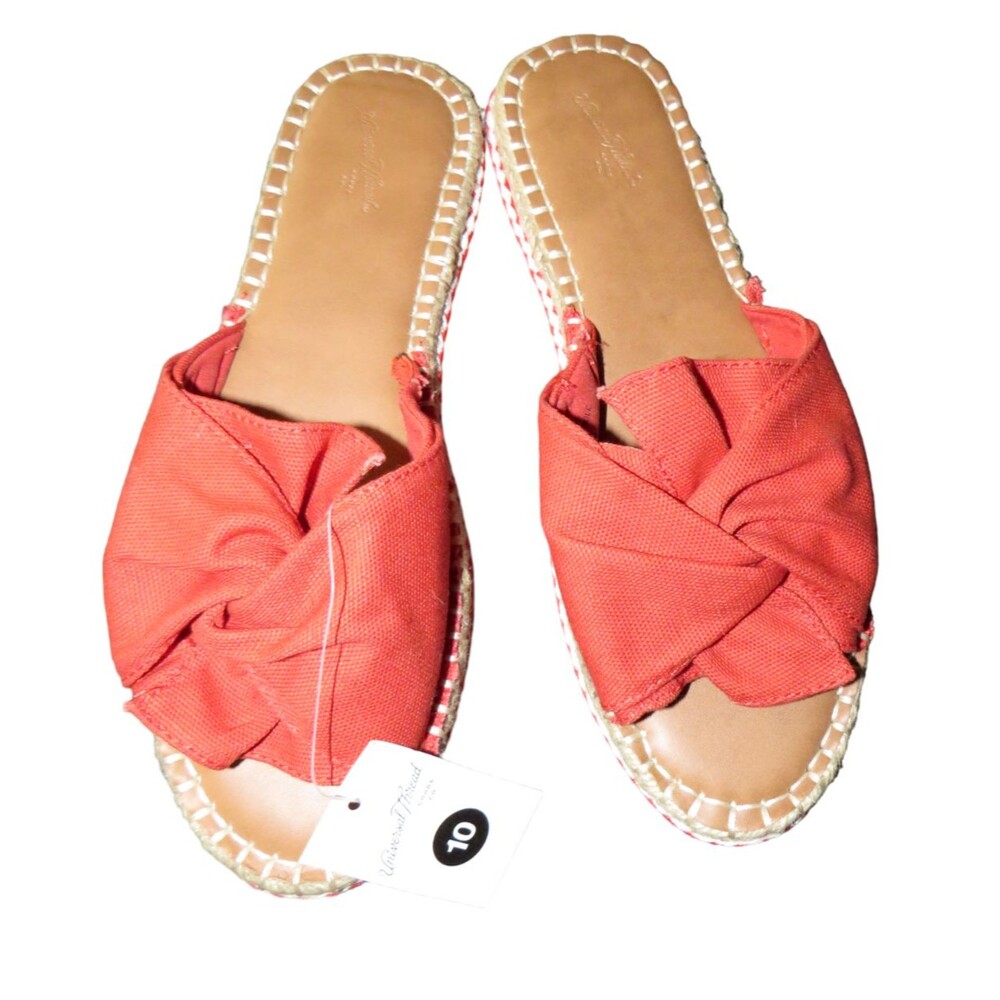 Universal Thread Women's Rust Espadrille Slide Sa… - image 7